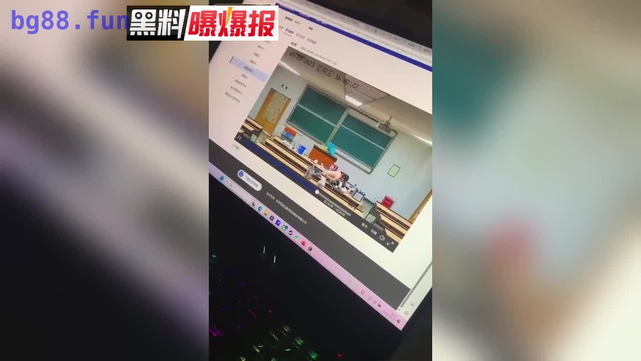 北京工业大学3教401教室原神事件大爆发！直接炸裂全校园！.mp4